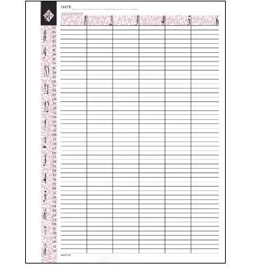 Agenda Loose Leaf Appointment Column Pages - Image 2