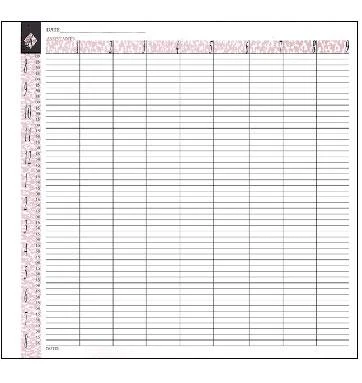 Agenda Loose Leaf Appointment Column Pages - Image 3