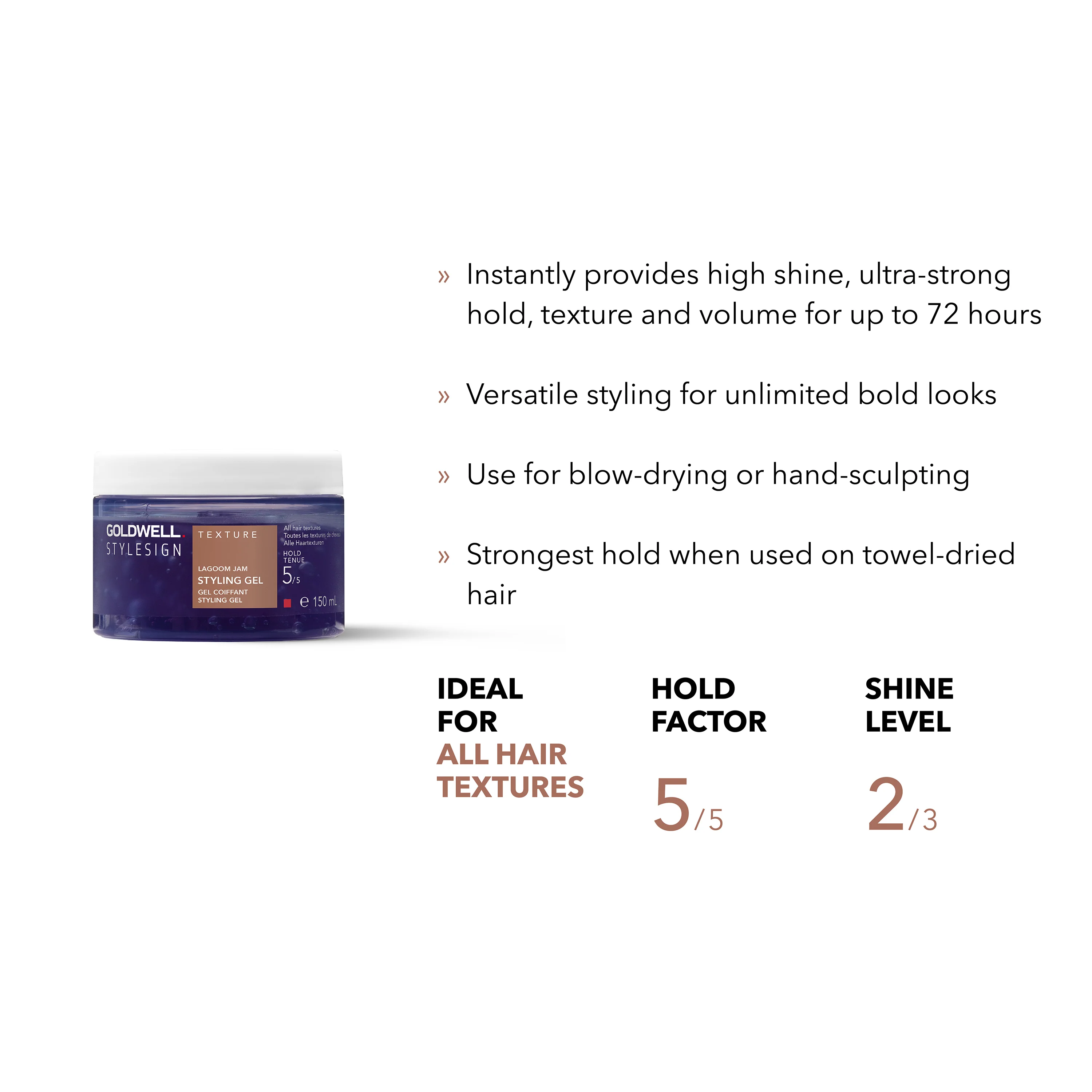 Goldwell StyleSign Lagoom Jam Styling Gel 150ml - Image 3