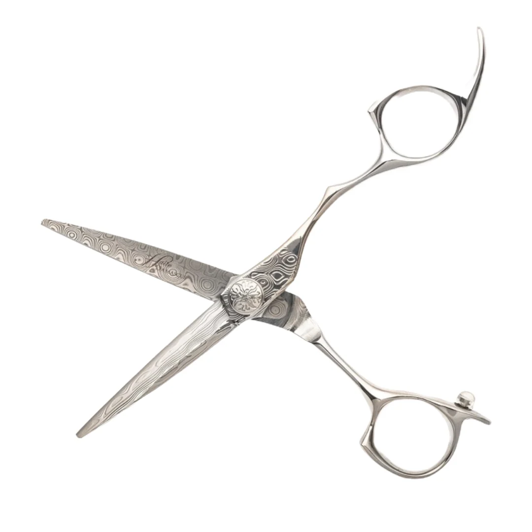 Haito Damascus Scissors 5.5" & 6" - Image 2