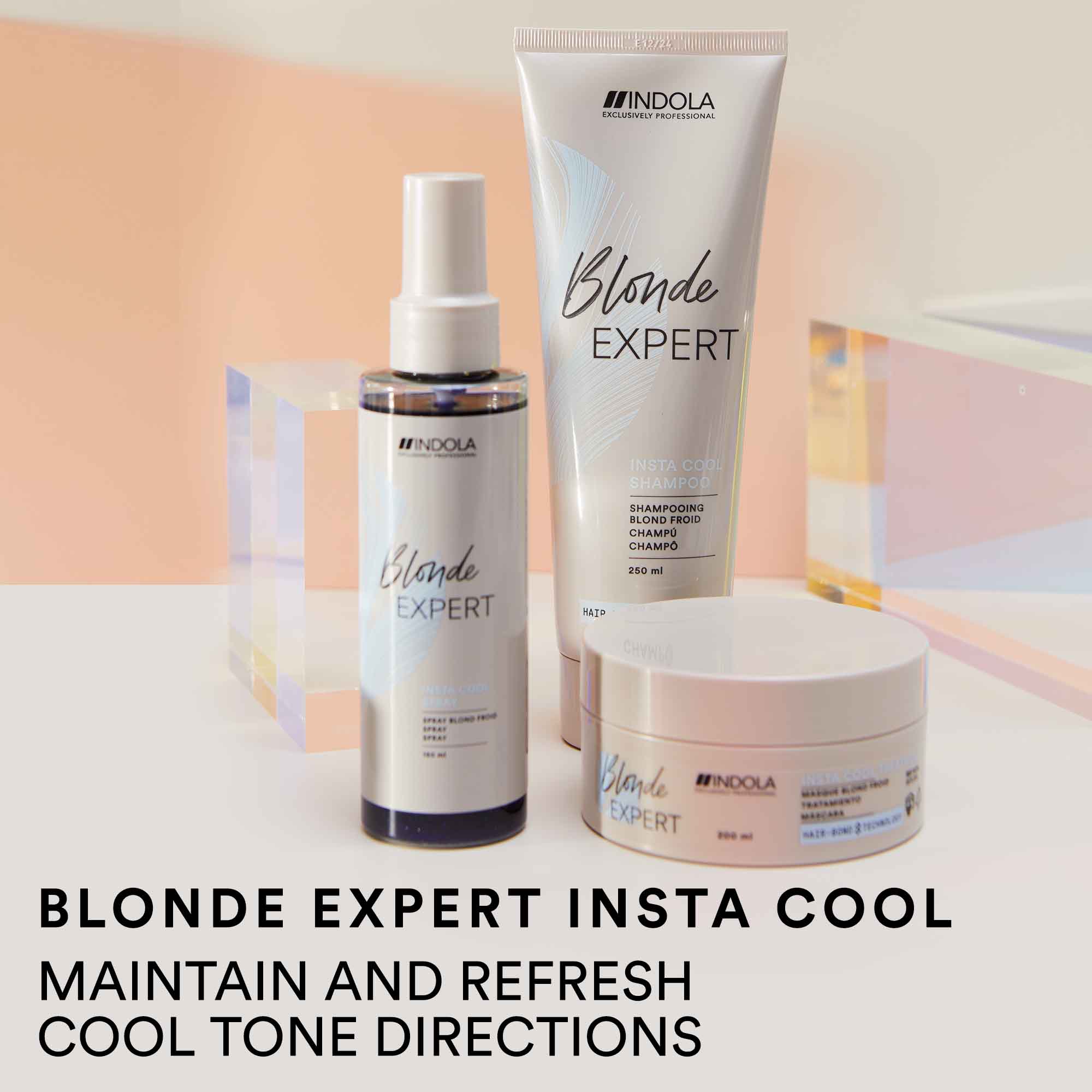 Indola Blonde Expert InstaCool Spray 150ml Classic Packaging - Image 2