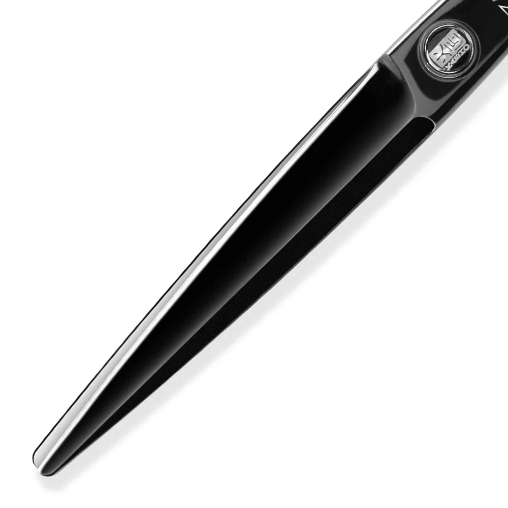 Kasho KSG Sagano Black Offset Scissors - Image 2