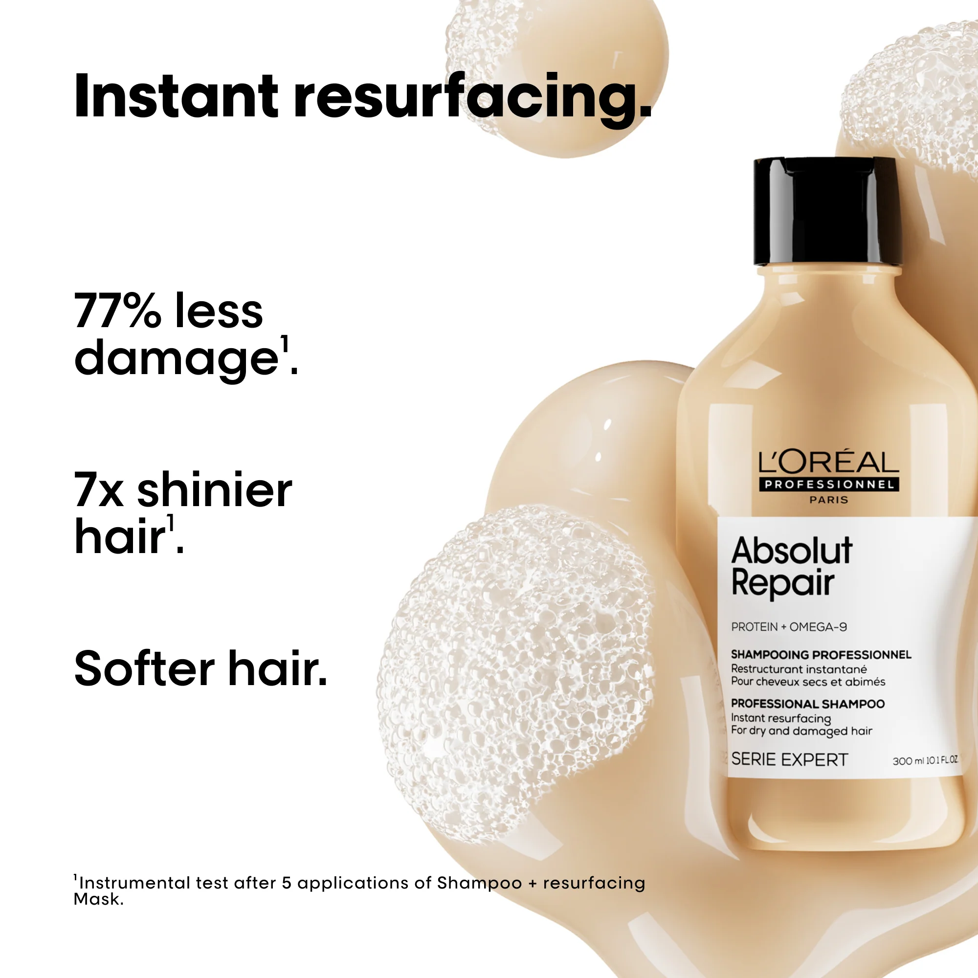 L'Oréal Serie Expert Absolut Repair Gold Shampoo 1.5L - Image 3