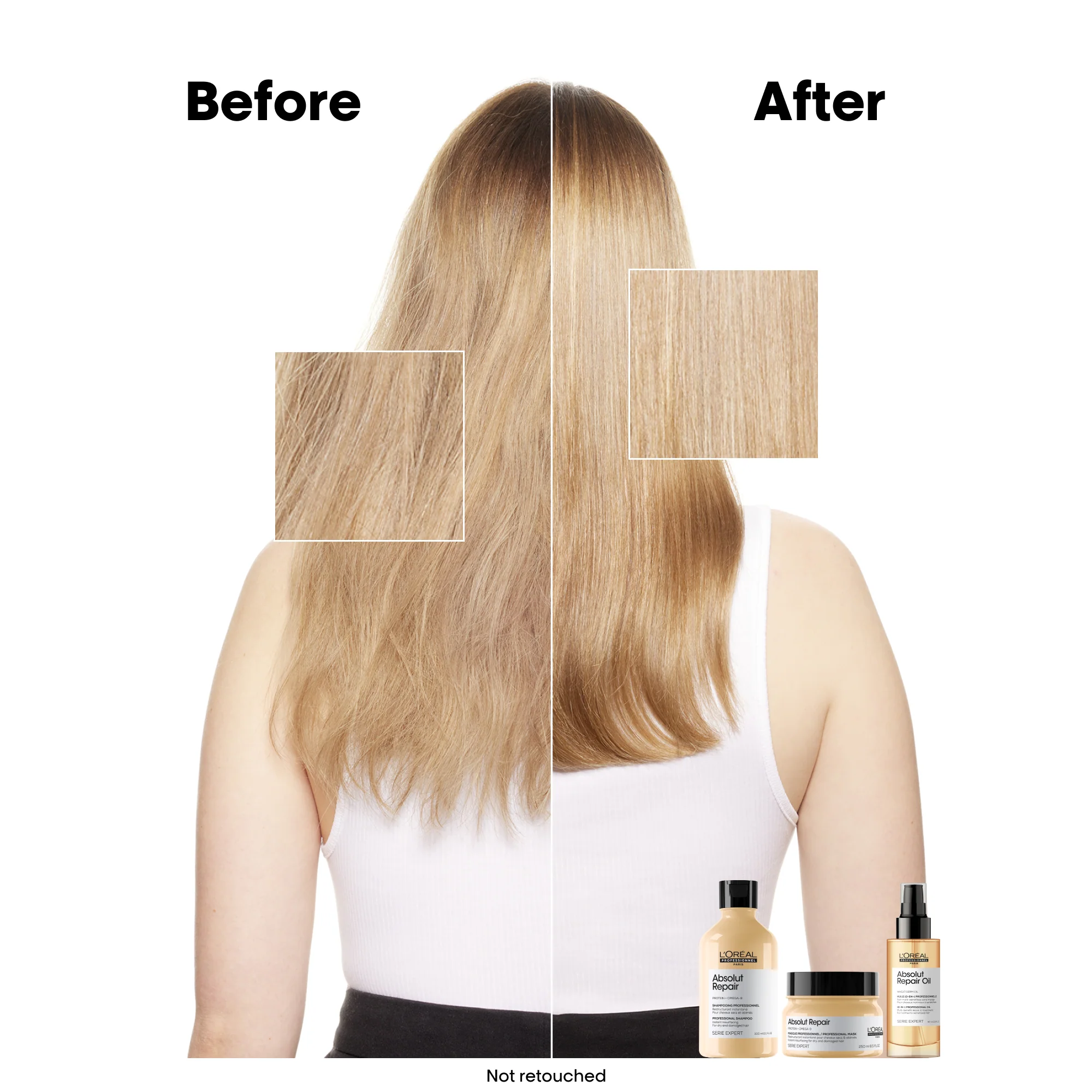 L'Oréal Serie Expert Absolut Repair Gold Shampoo 1.5L - Image 5