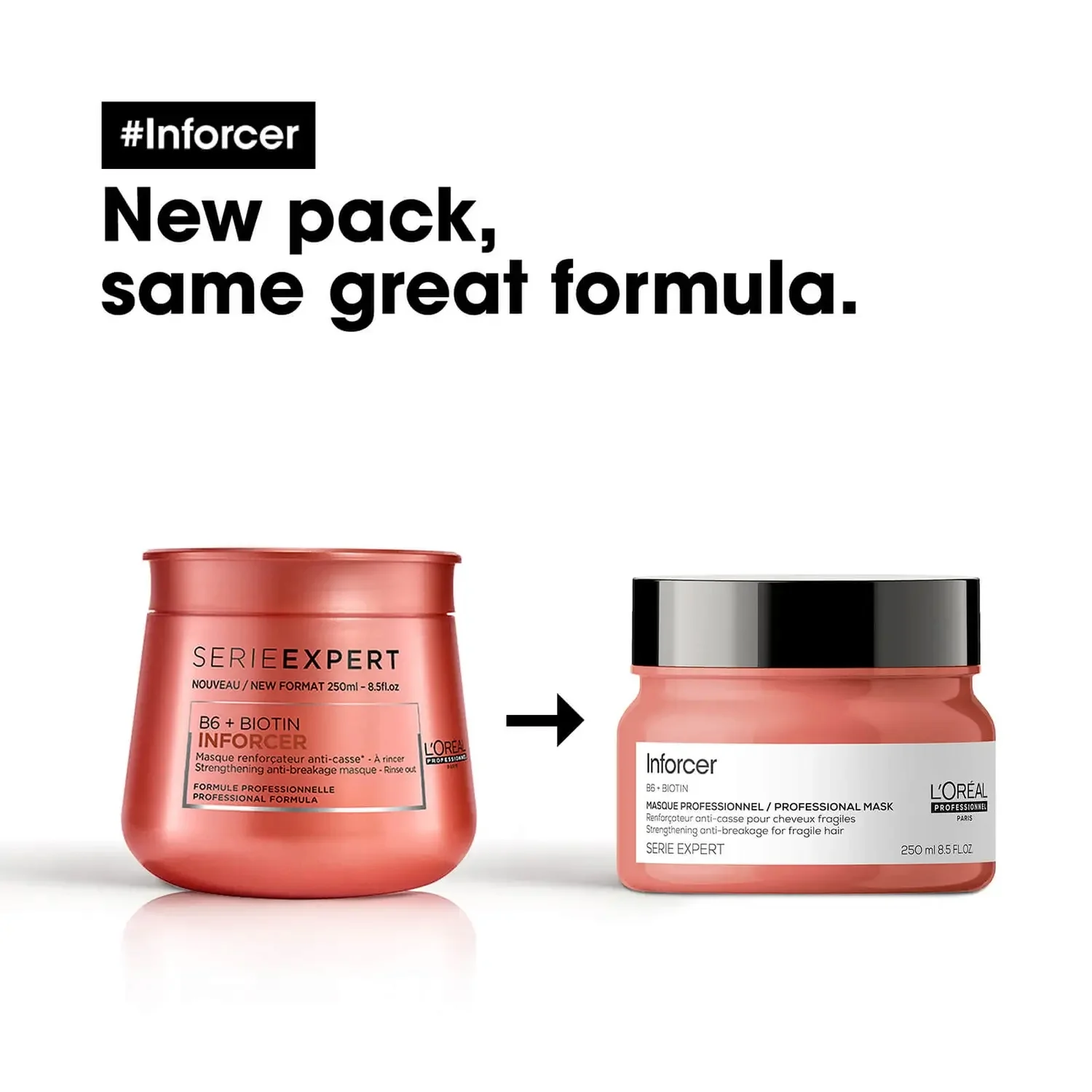 L'Oréal Serie Expert Inforcer Masque 250ml - Image 3