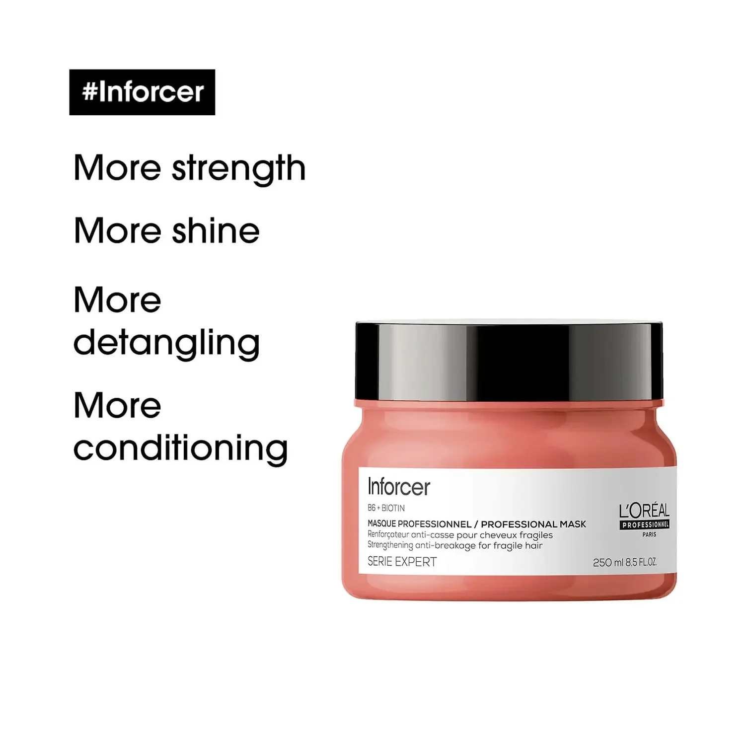 L'Oréal Serie Expert Inforcer Masque 250ml - Image 4