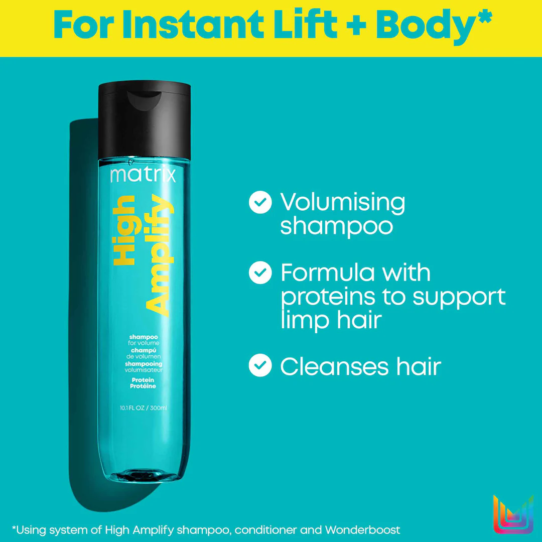 Matrix High Amplify Shampoo 300ml - Image 2