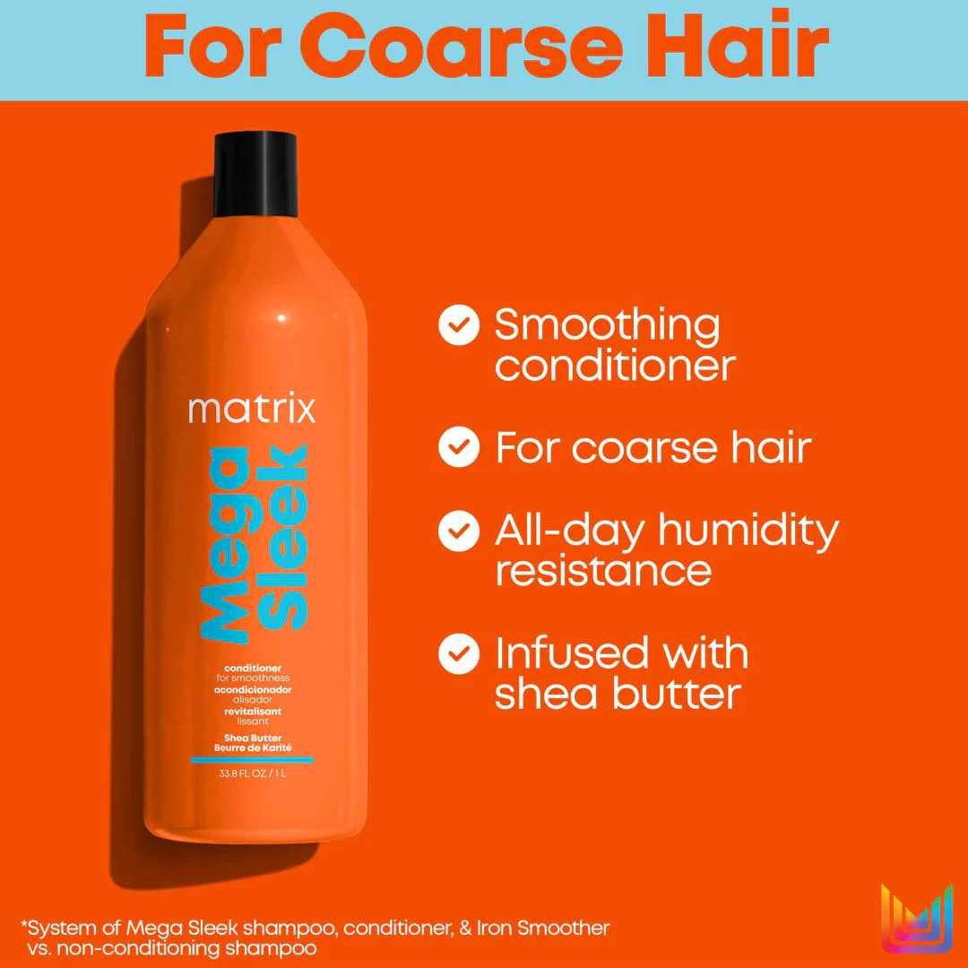 Matrix Mega Sleek Conditioner Litre Classic - Image 2