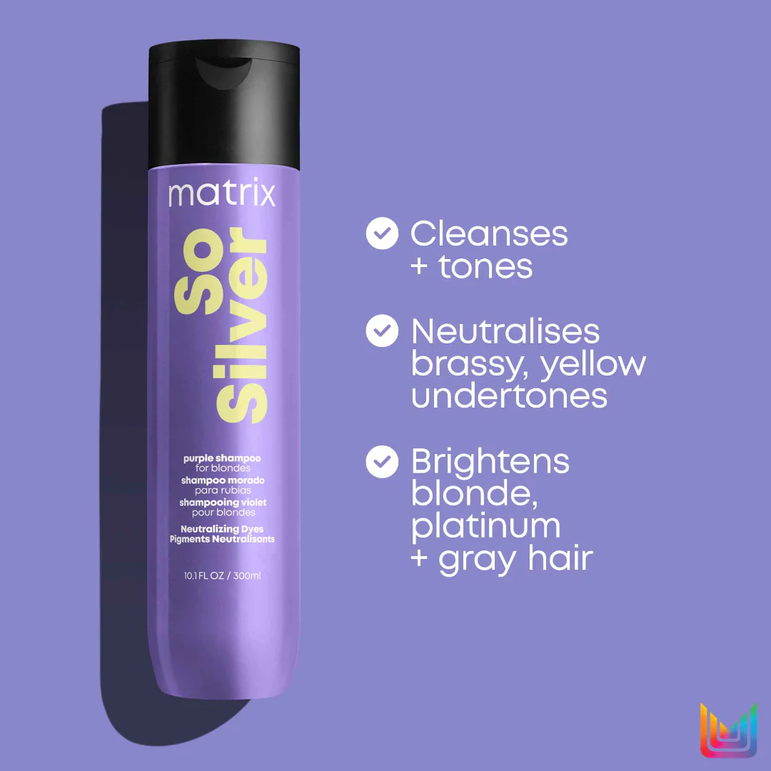 Matrix So Silver Purple Shampoo 300ml - Image 2