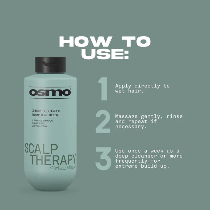 Osmo Scalp Therapy Detoxify Shampoo 100ml - Image 3