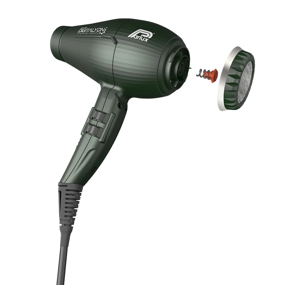 Parlux Digitalyon Powerful and Light Dryer Silver - Image 2