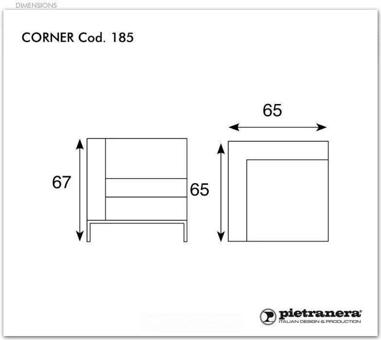 Pietranera Corner Chair - Image 3