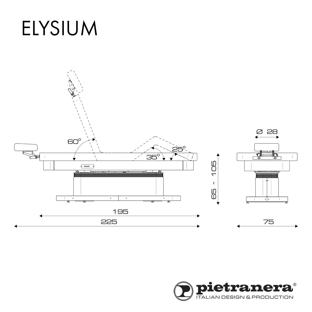 Pietranera Elysium Head Spa Bed - Image 5