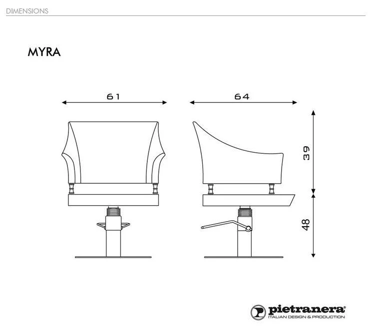 Pietranera Myra Styling Chair - Image 3