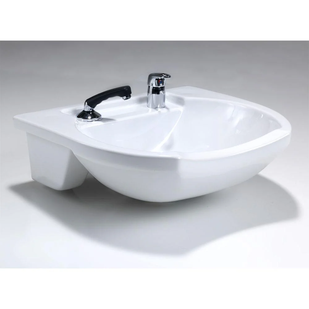 REM Porcelain Frontwash Basin (White)