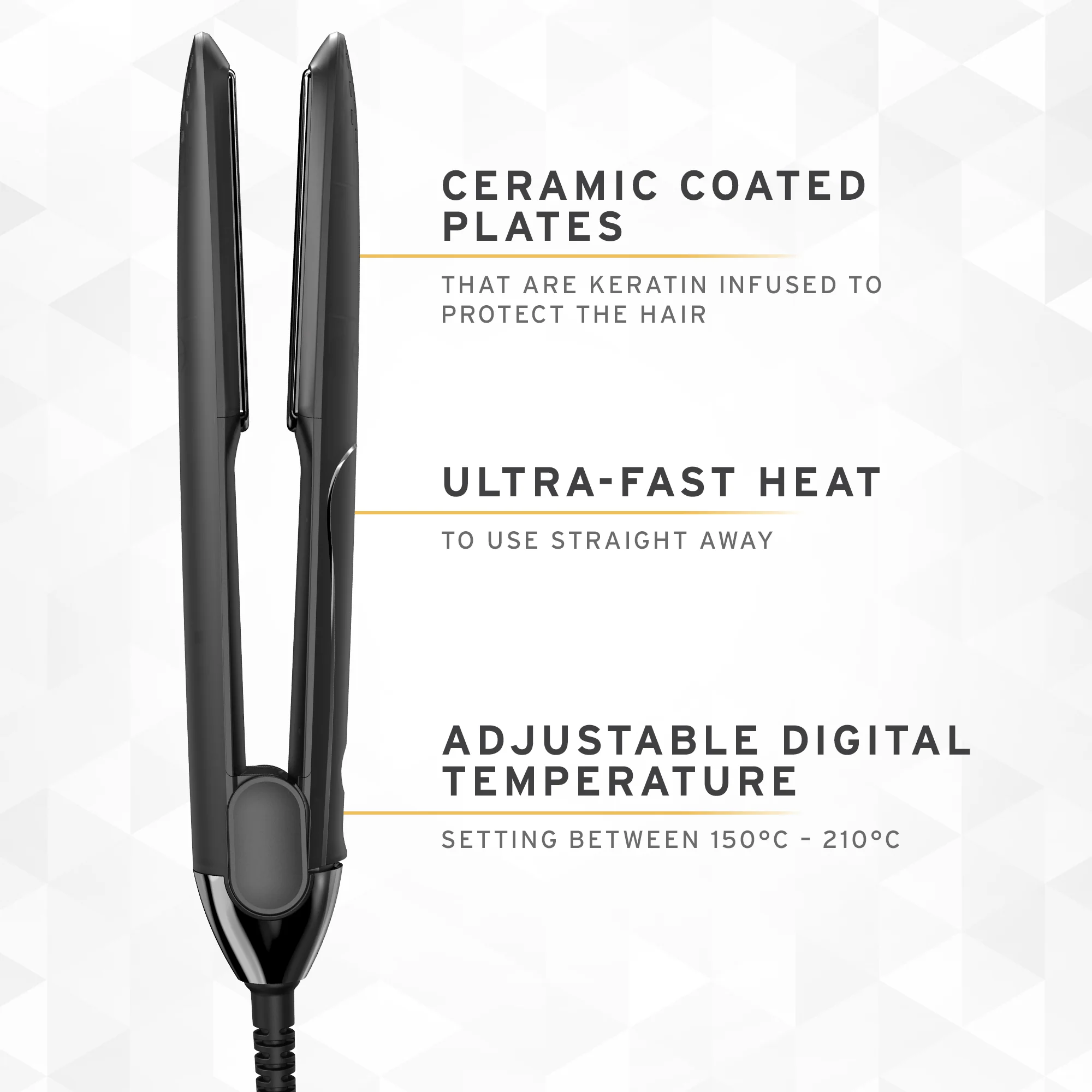 Wahl Pro Glide Straightener Black - Image 3