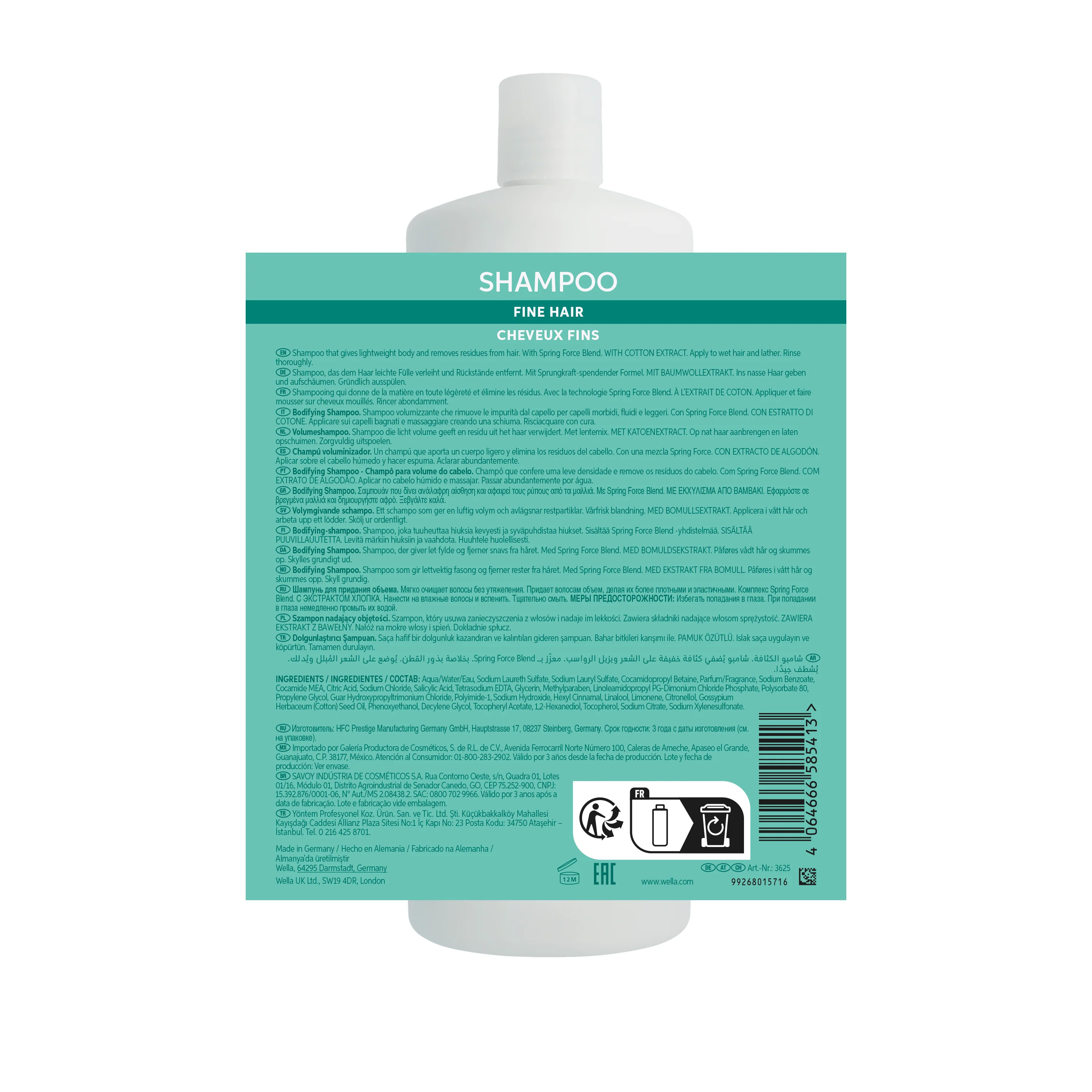 Wella Invigo Volume Boost Shampoo Litre - Image 2