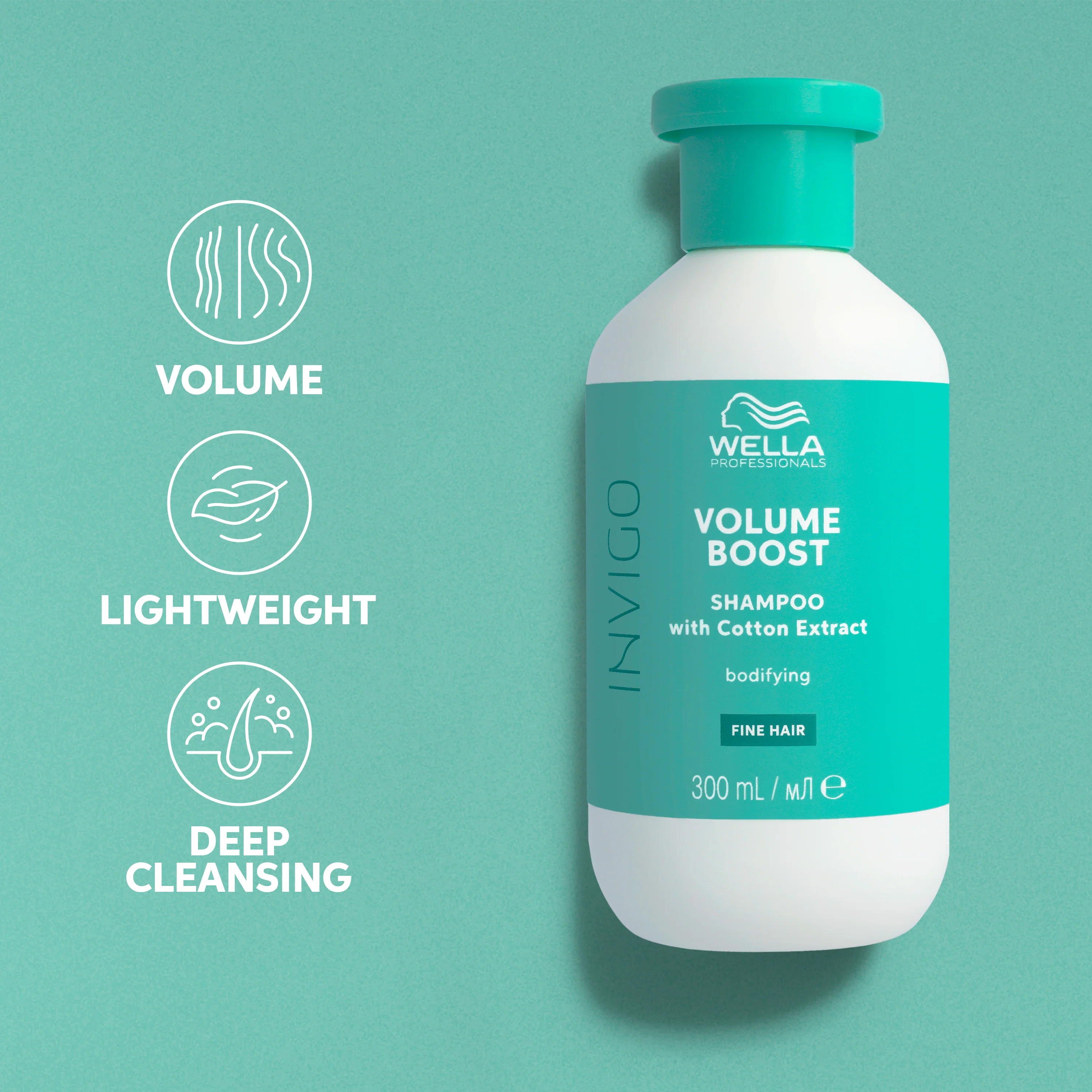 Wella Invigo Volume Boost Shampoo Litre - Image 3
